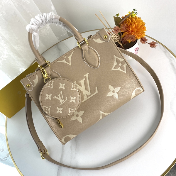 ルイヴィトンバッグ側面デザイン